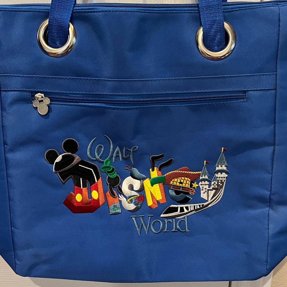 Walt Disney World Embroidered Tote Bag